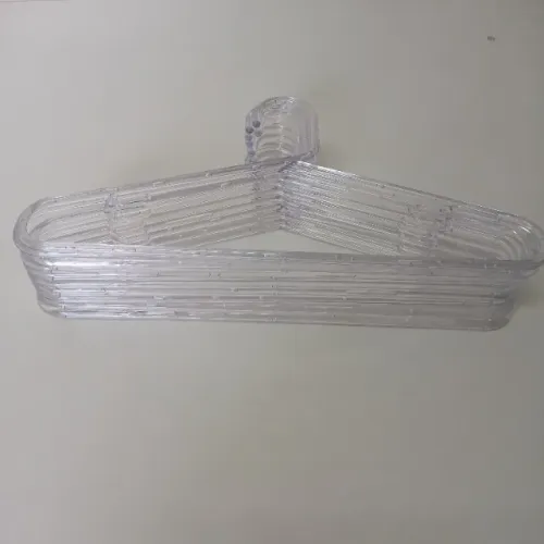 30 Cabides de acrílico transparente