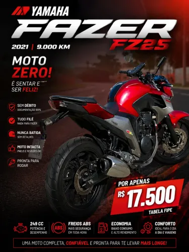 Oportunidade Yamaha FZ25