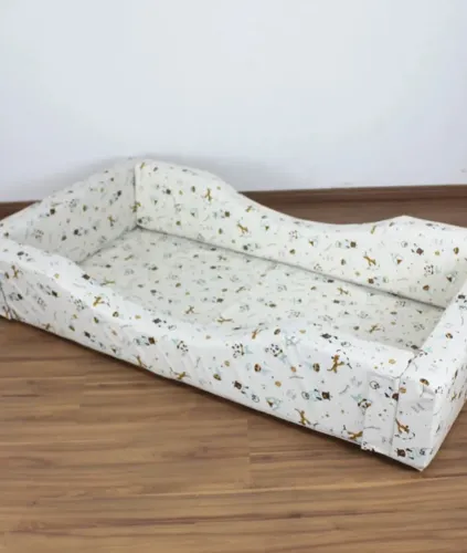 Cama Montessori Espumada Desmontável 150 x 80cm - Com Colchão Incluso