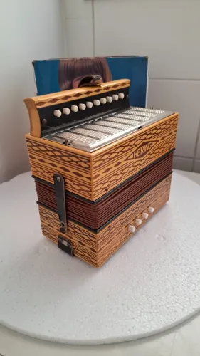 Trovador Hering anos 70/80 (gaita/sanfona de 4 baixos )