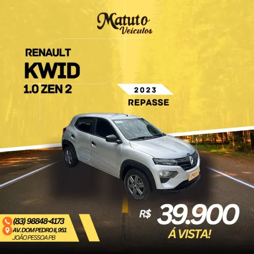 Renault Kwid Zen 1.0 Flex 12V 5P Mec. 2023