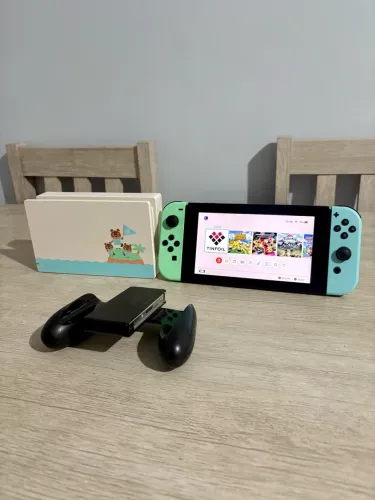 Nintendo Switch Desbloq Edição Animal Crossing 