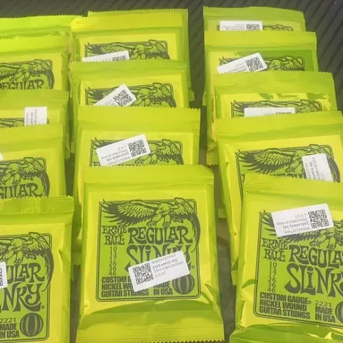 Cordas Ernie Ball 0.09 e 0.10 Original EUA