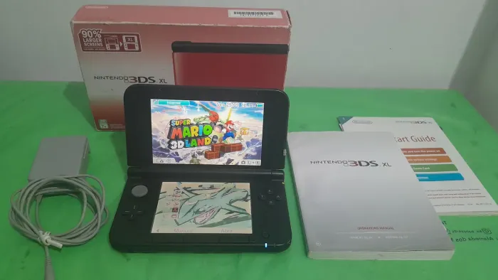 Nintendo 3DS XL desbloqueado + Jogos, completo (Leia o anúncio)