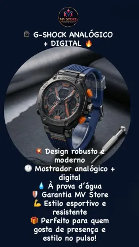 Relógios gshock original a prova d'água