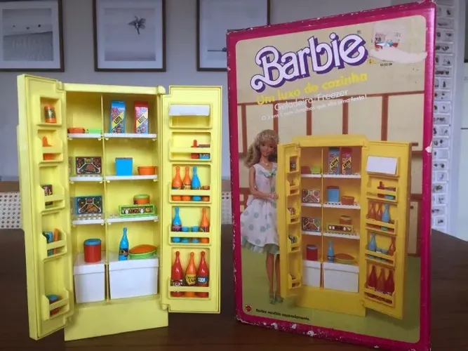 Barbie Geladeira, completo, raro