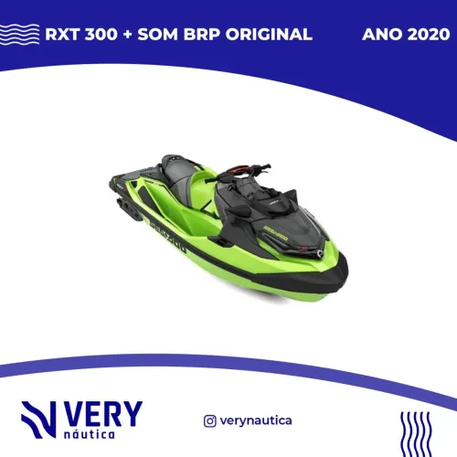 Jet Ski Sea Doo RXT 300 C/ SOM BRP ORIGINAL