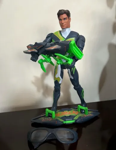 boneco max steel 3d turbo vision 2009