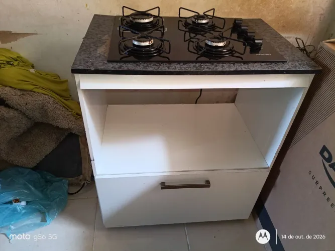 Cooktop Itatiaia 4 bocas c balcão
