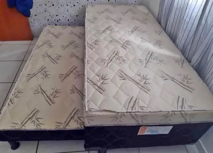 Cama Solteiro com Auxiliar (Ortobicama)