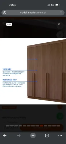 Guarda ROUPA 100% MDF - Usado - Aceito Propostas