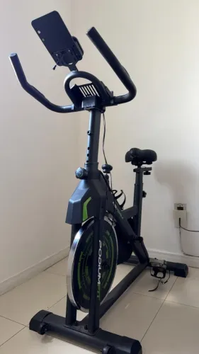 Bicicleta Ergométrica Spinning PodiumFit Pro Royale silenciosa e profissional