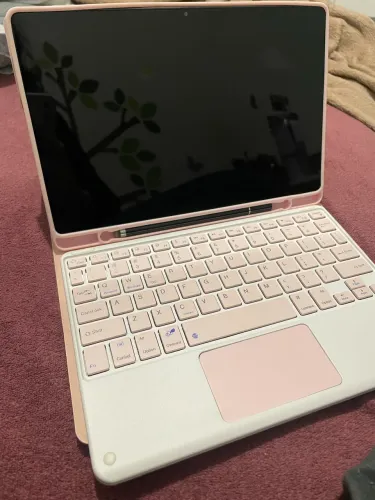 Tab A7 (QUEBRADO) com capa e teclado