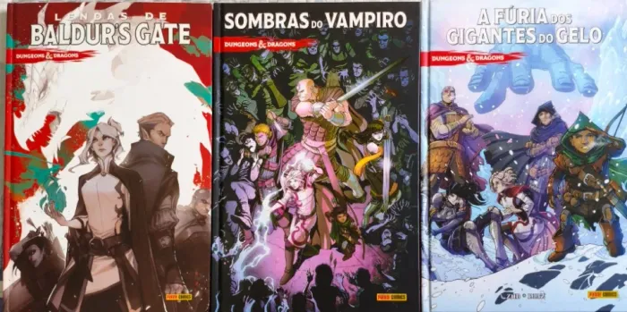 Dungeons e Dragons Volume 1 ao 3