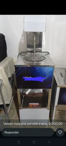 Máquina de sorvete