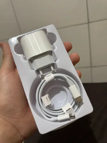 Kit carregador turbo 20w para iphones 