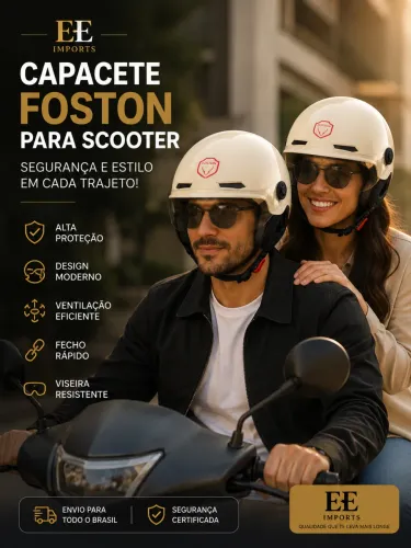 Capacete Scooter Foston