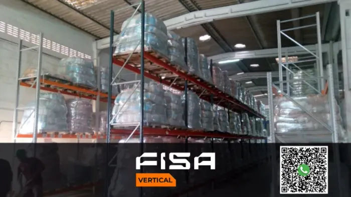 Sistema Porta Pallets Metálico Reforçado em Queluz