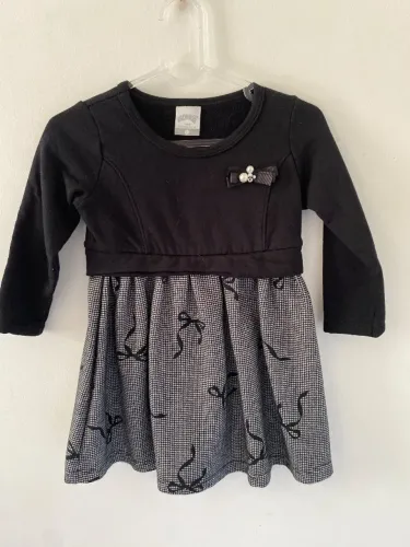 Vestido preto tamanho 1
