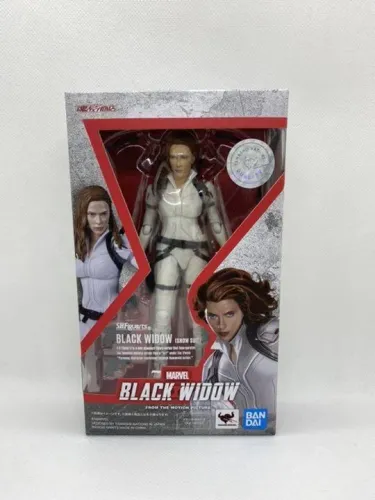 Boneco S.H.Figuarts Black Widow Snow Suit Japan Bandai Viúva Negra Vingadores