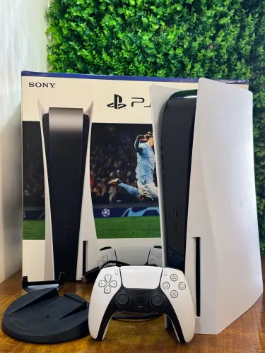 PlayStation 5 825gb semi-novo parcelo no cartão
