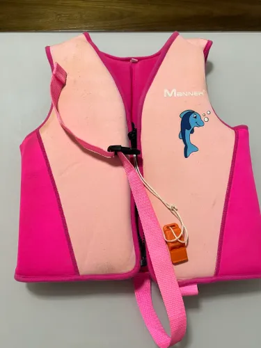 Colete Para Jet Sky - Criança - Zipper - Rosa