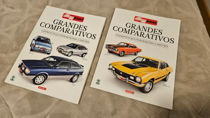 Revista 4 Quatro Rodas - Grandes Comparativos - Volume 1 e 2