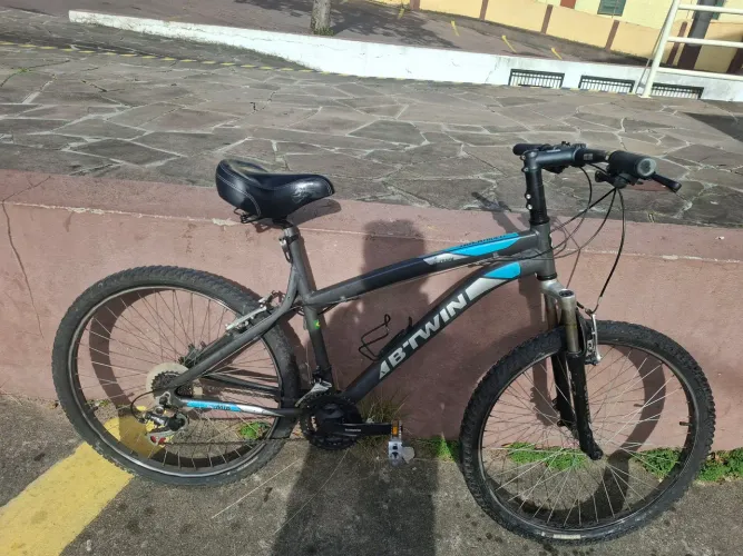 Bicicleta Rockrider 340 semi nova aceito proposta