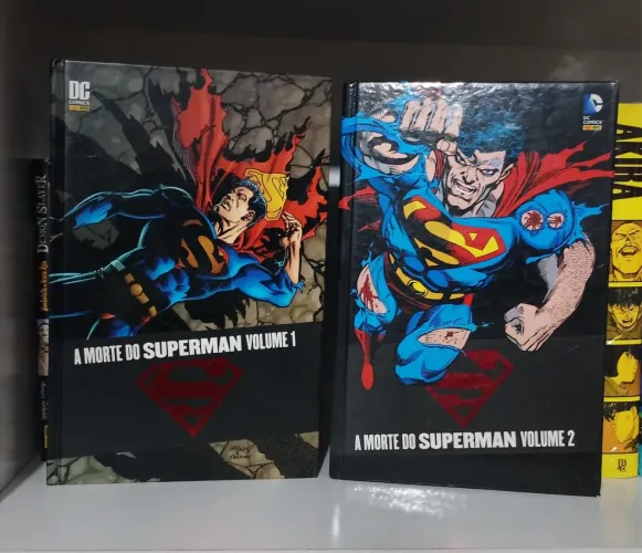 Coleção a Morte do Superman vol.1 e 2 ( Panini )