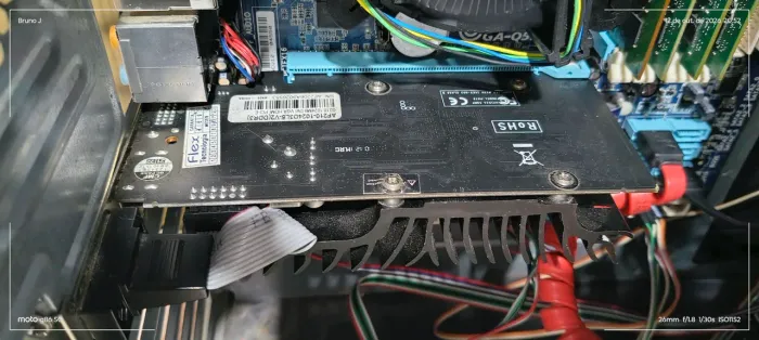 Placa de vídeo GT 210 afox