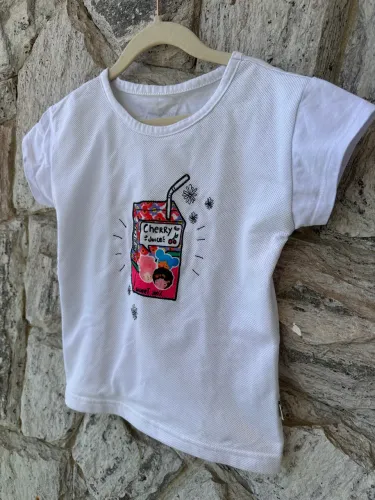 Blusa Alphabeto menina 06 anos