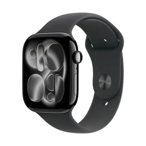 Apple Watch 11 46mm Lacrado Nota Fiscal GPS Alumínio Preto Pulseira M/G