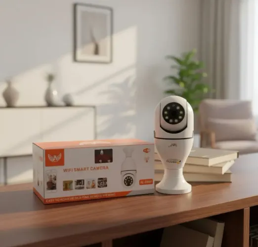 Câmera Wifi Smart Ltomex Al-d890 Para Segurança Branco<br><br>1/8(NOVO)