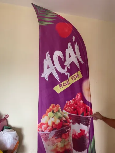 Faixa com nome açaí
