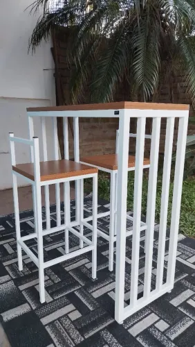 Mesa estilo industrial 