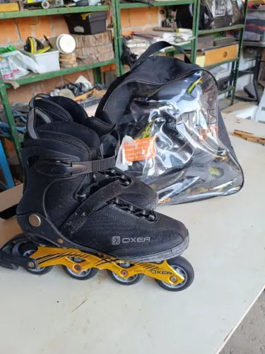 Patins n? 44 + bolsa