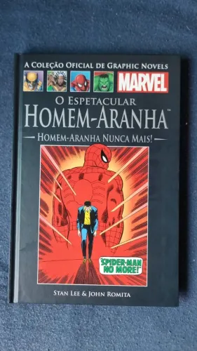 coleção salvat homem aranha nunca mais em perfeito estado