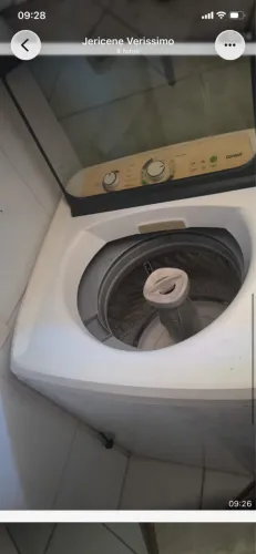 Lavadora faz tudo cônsul 12kg