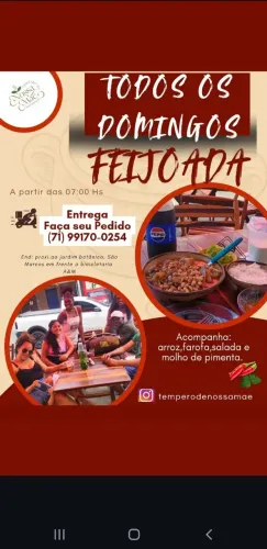 Vendemos feijoada e marmitas saudaveis 