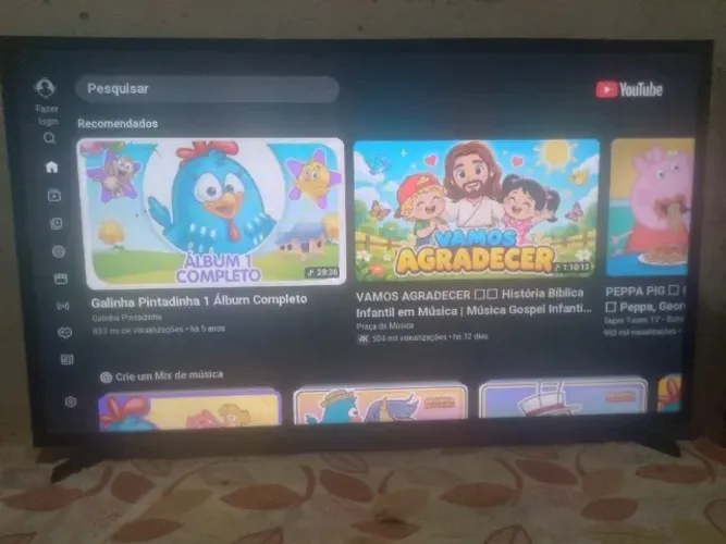 smart tv 4k 43P" muito nova em estado de zero apenas R$599 aceito cartões posso entregar