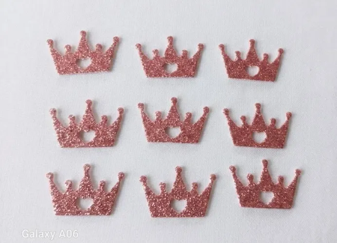 Apliques em eva para decoração ou artesanato 