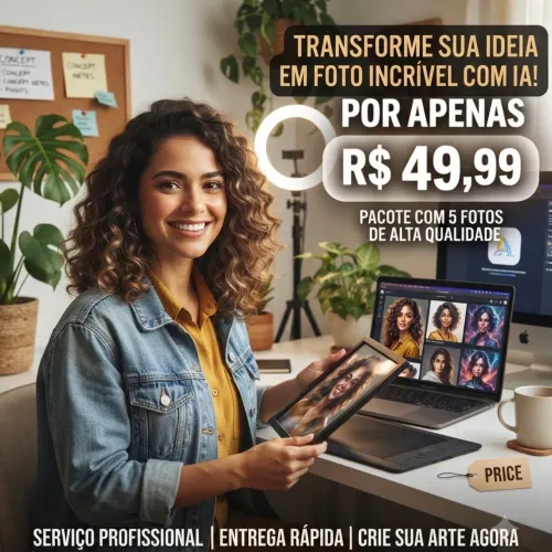 Fotos com IA