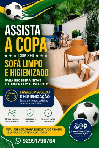Promoção Lavagem a seco 
