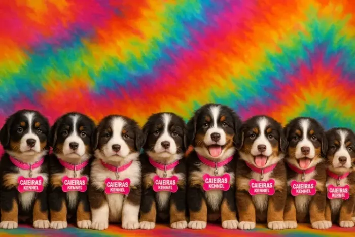?Bernese Mountain Dog filhotes prontos para o lar?