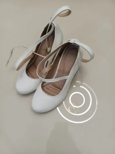 Sapato Modare Boneca Branco Salto Grosso - Confortável e Elegante ?