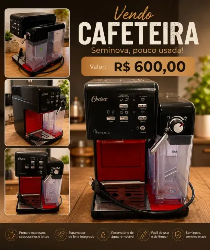 Vendo cafeteira elétrica