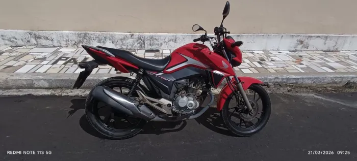 Vendo Titan 160 vermelha 2018 no precinho ótimo
