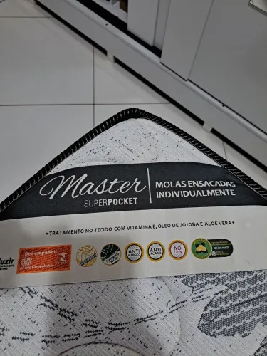 Colchão Casal Superpocket Ortobom + Base Colchão Box Ortobom Casal