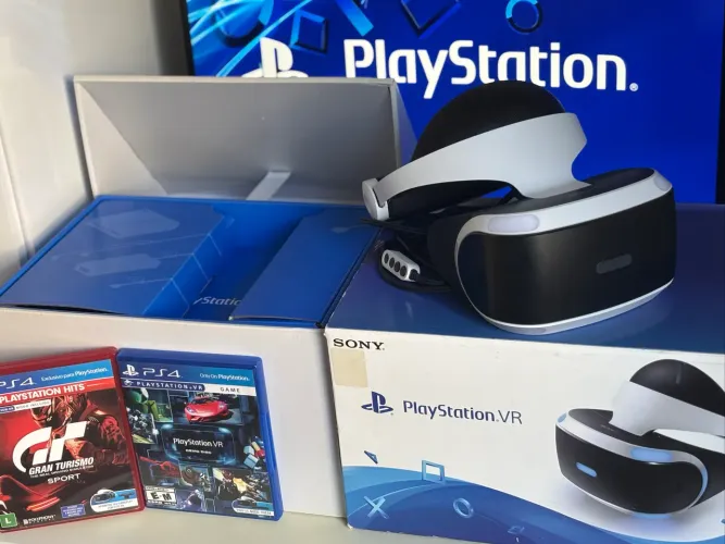 PlayStation VR completo PS4 PS5 e PC + Jogos