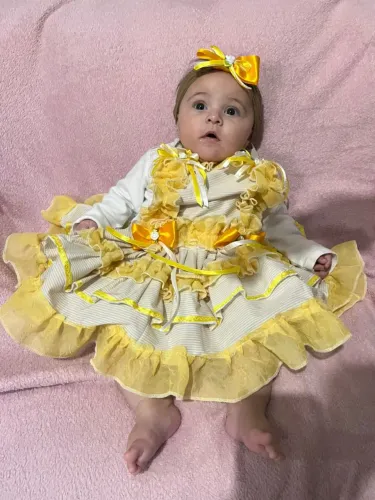 Vestido junino bebê 